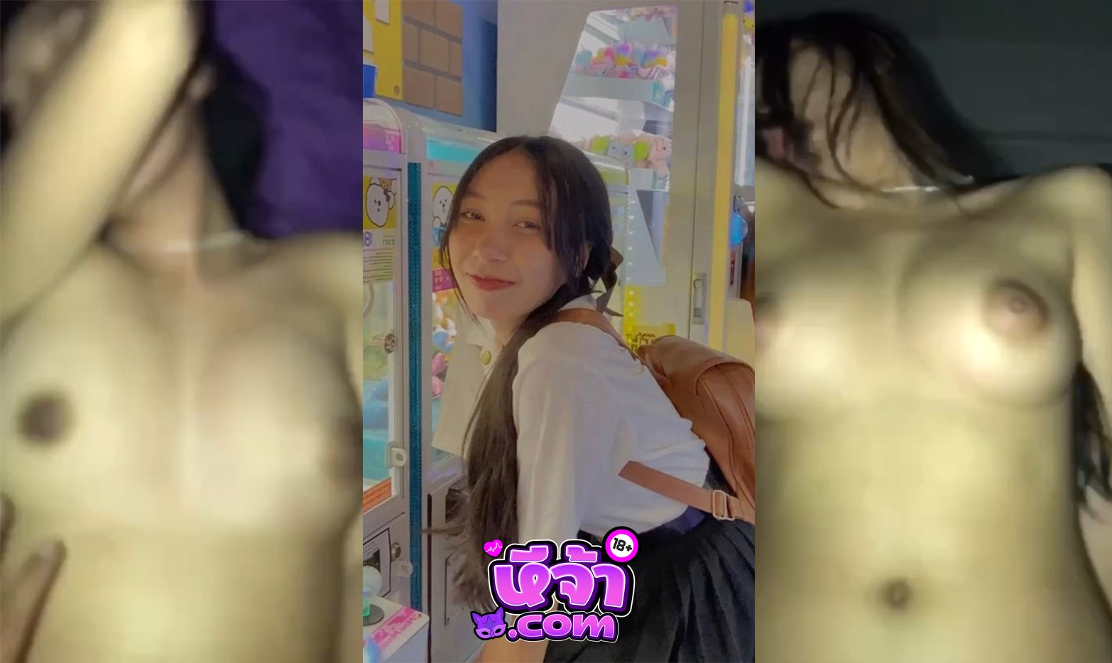 คลิปหลุด ทางบ้าน วัยรุ่นเย็ดกันนอนให้เด้า นมกำลังตั้งเต้าโครตน่าจับ แถมไอหนุ่มซอยไปบีบคอ โครตได้อารมณ์เลย XXX หีจ้า