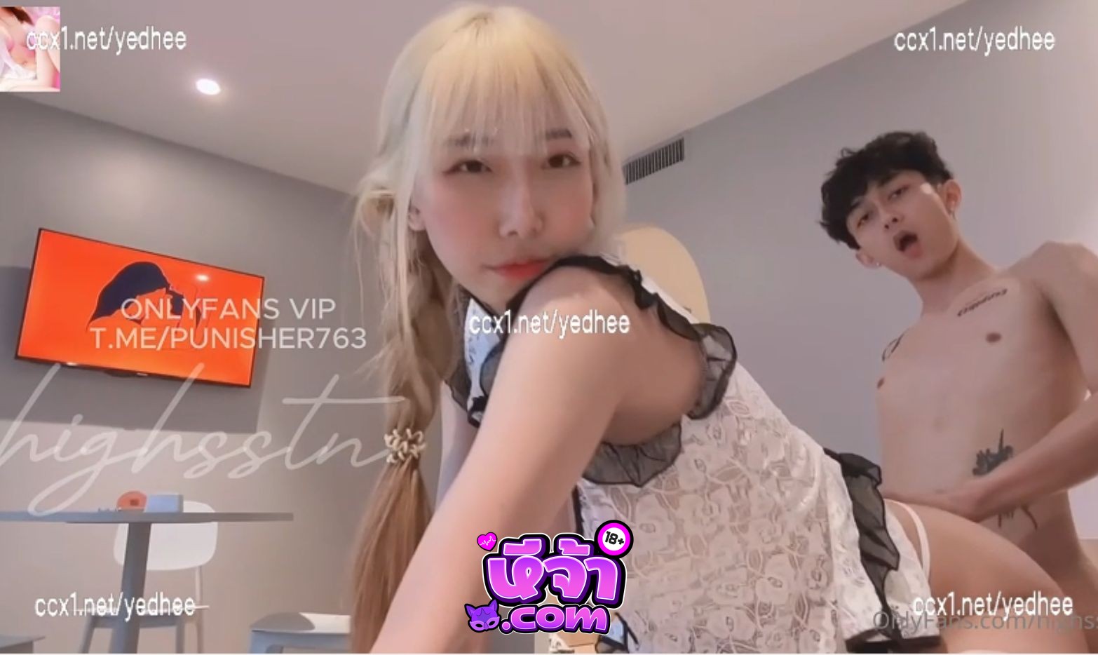 คลิปหลุด Onlyfans น้องฮาย highsstn เจอคนรักจับกระแทกหีคาชุดกี่เพ้าแสนสวย ขาวหมวยน่ารักต้องเจอหำใหญ่ๆตอกหีมิดด้าม เอากันแบบสดๆจนน้ำแตก